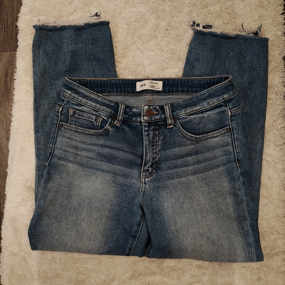 BKE Cropped Straight Jeans